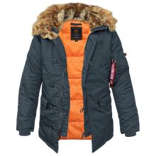 N3B VF 59 Fliegerparka repl.-blue, Größe 3XL