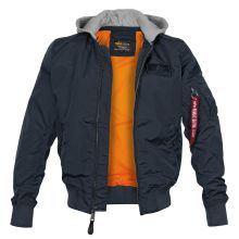 MA-1 TT Hood Fliegerjacke repl.-blue, Größe 3XL