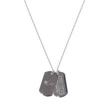 Dog Tag Necklace Halskette