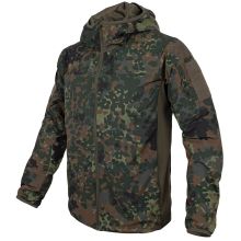 Hooded Jacket Insulated Level 4 flecktarn, Größe S
