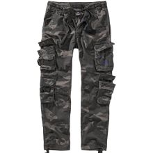 Pure Slim Fit Trouser Cargohose darkcamo, Größe S