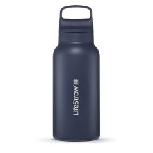 Go Steel 1-Liter Isolierte Wasserflasche mit Filter