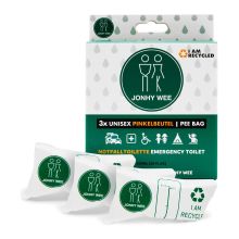 Notfalltoilette - 3x600ml Pinkelbeutel