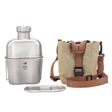 Titan Canteen Feldflasche m. Becher u. Tasche