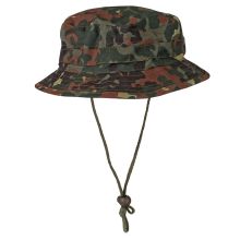 Brit. Buschhut m. Kinnband flecktarn, Größe L/59-60