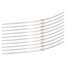 Kunststoffhandschellen 10er Pack 70 x 1.2 cm