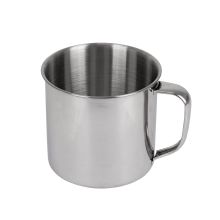 Edelstahl Tasse einwandig