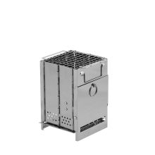 Edelstahl Raketenofen faltbar mini