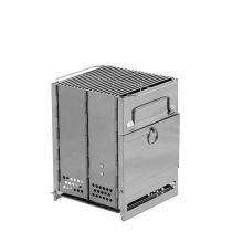 Edelstahl Raketenofen faltbar klein