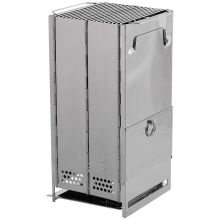 Edelstahl Raketenofen faltbar groß