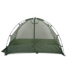 Brit. Moskitonetz m. Gestänge für US Feldbett Original gebraucht