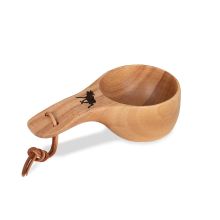 Holzkuksa mit Elchmotiv 120 ml