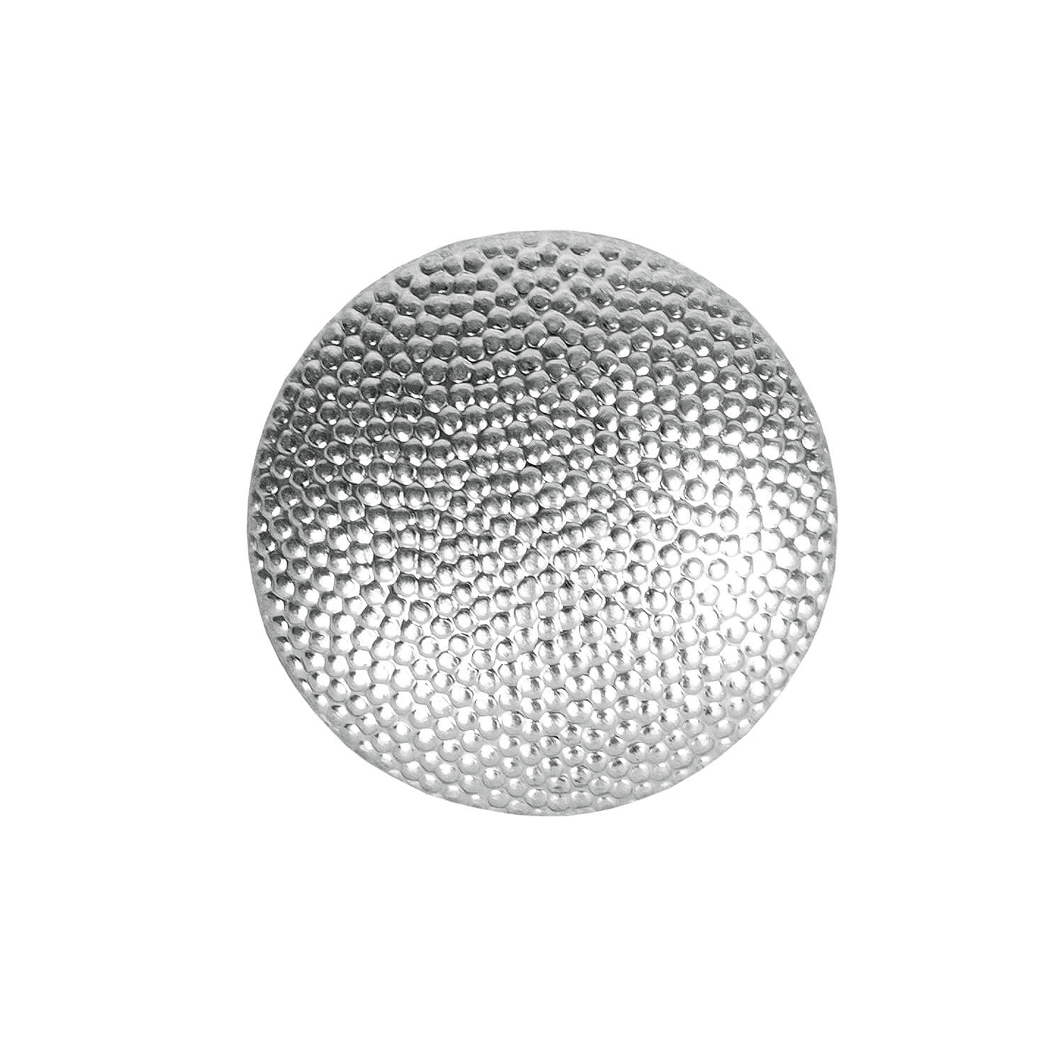 Schraubknopf 17 mm gekörnt