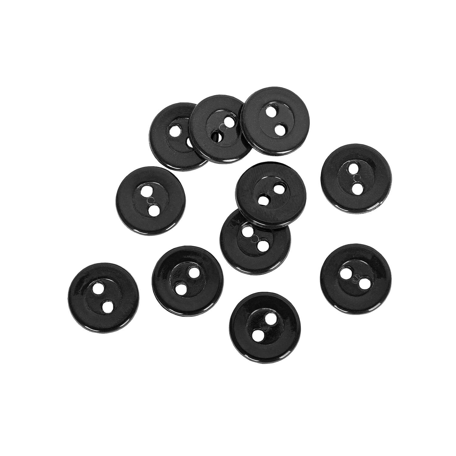 Feldhemd Knopf 12 mm 10 Stück