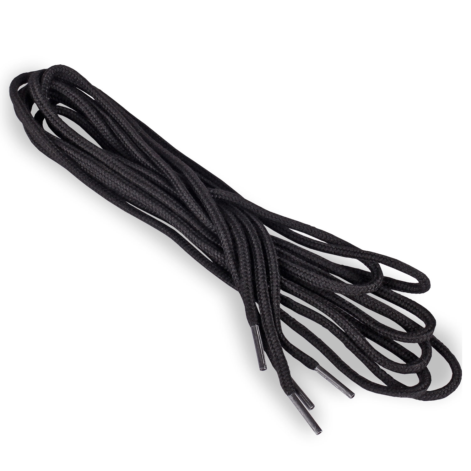 Collonil Schnürsenkel – Rund, Dünn (2,0 Mm), Länge 45 Cm, Farbe Schwarz, Made In Germany