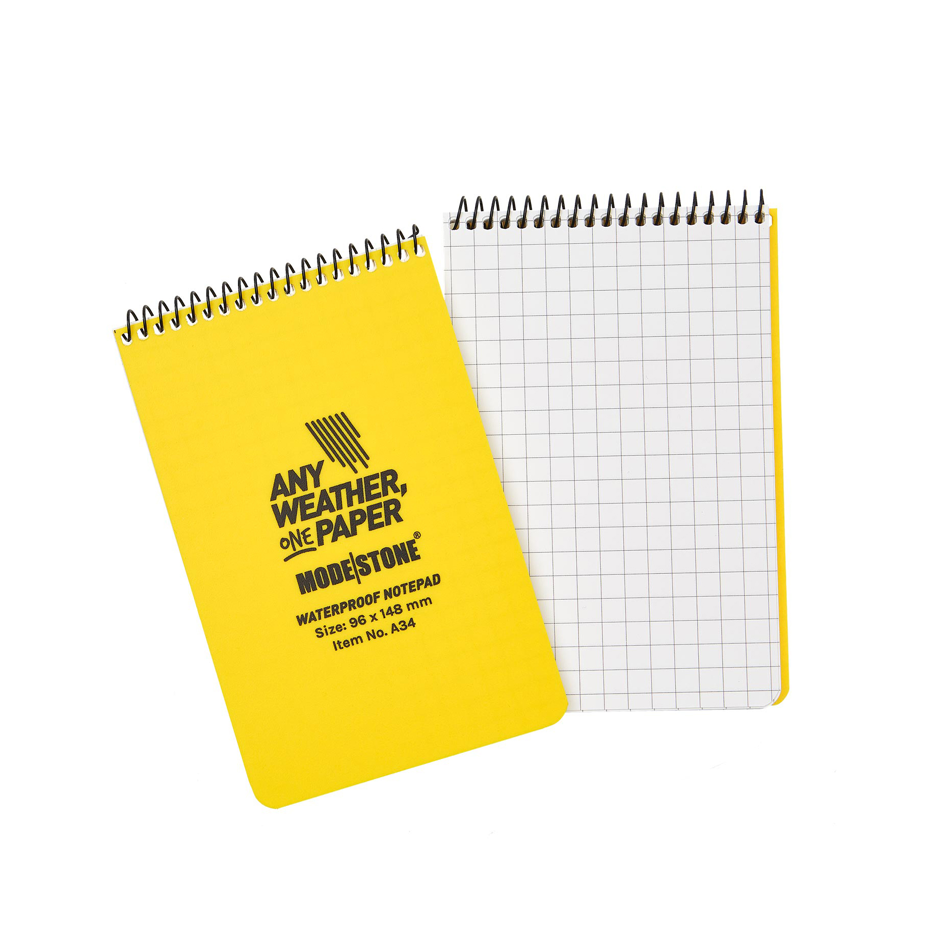 Wasserfester Notizblock 96 x 148 mm