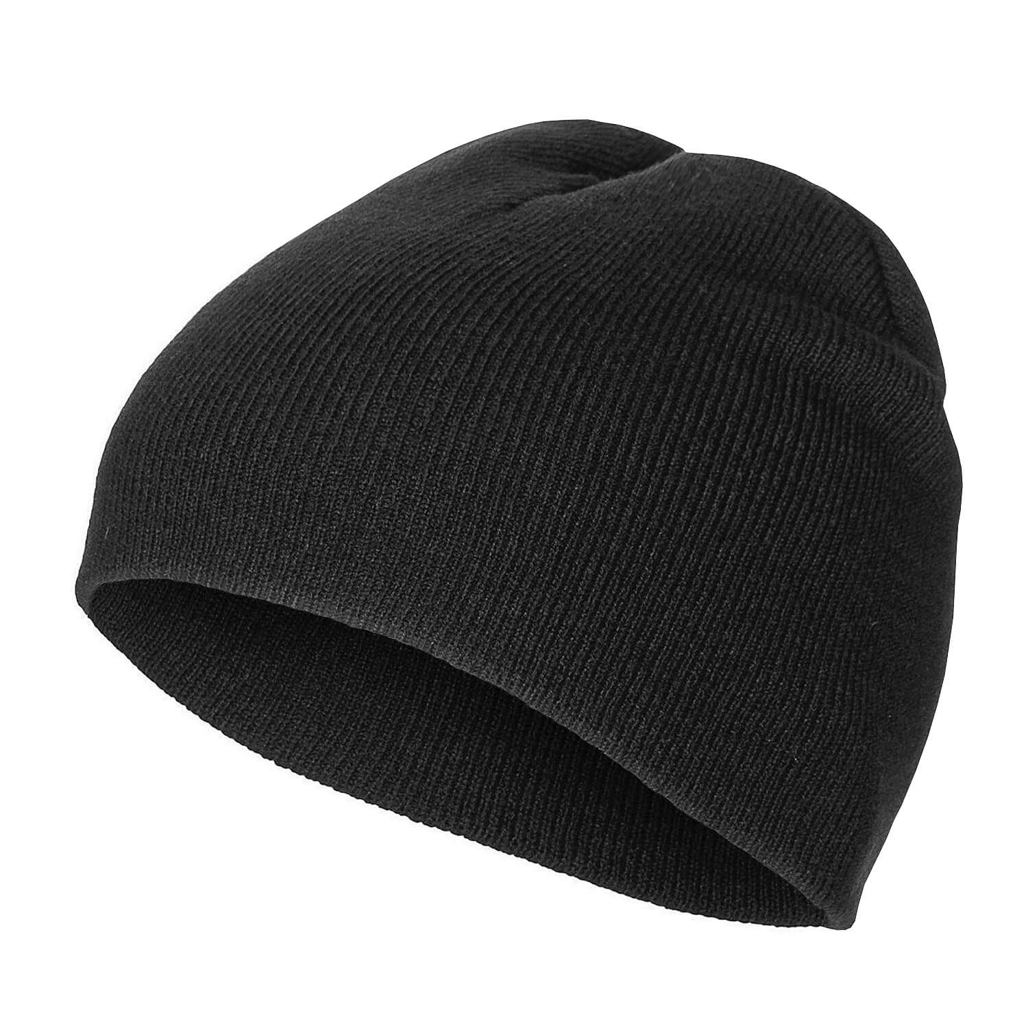Feinstrickmütze Beanie kurz