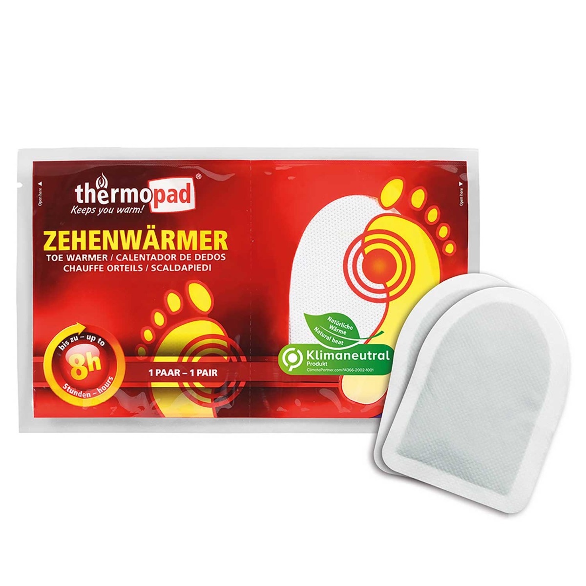 Zehenwärmer 2er-Set