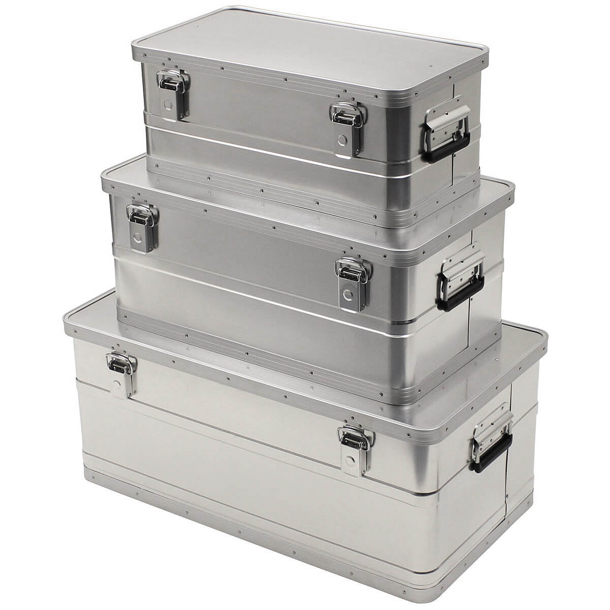 Alu Transportkisten 3er Set