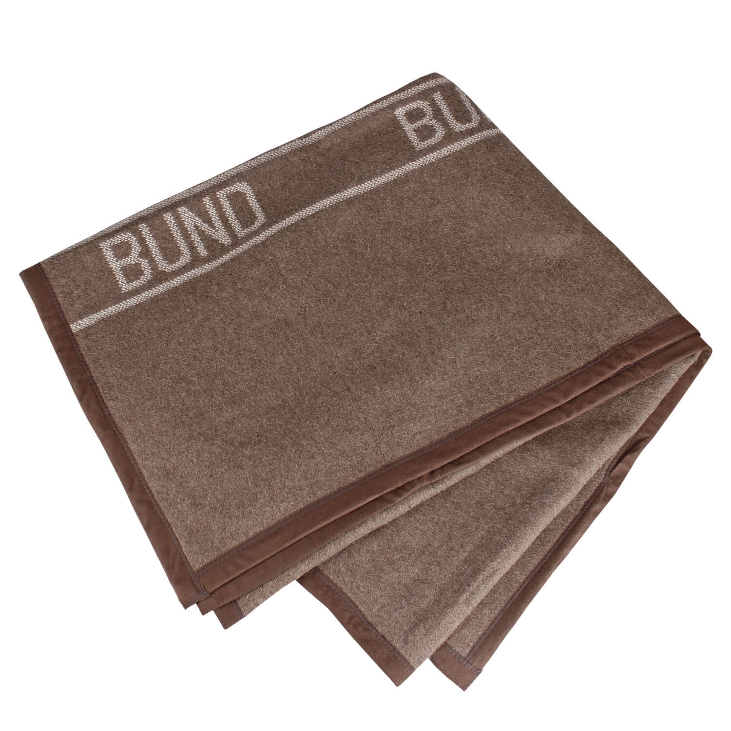 MFH Bundeswehr Wolldecke braun ca 220 x 130 cm 
