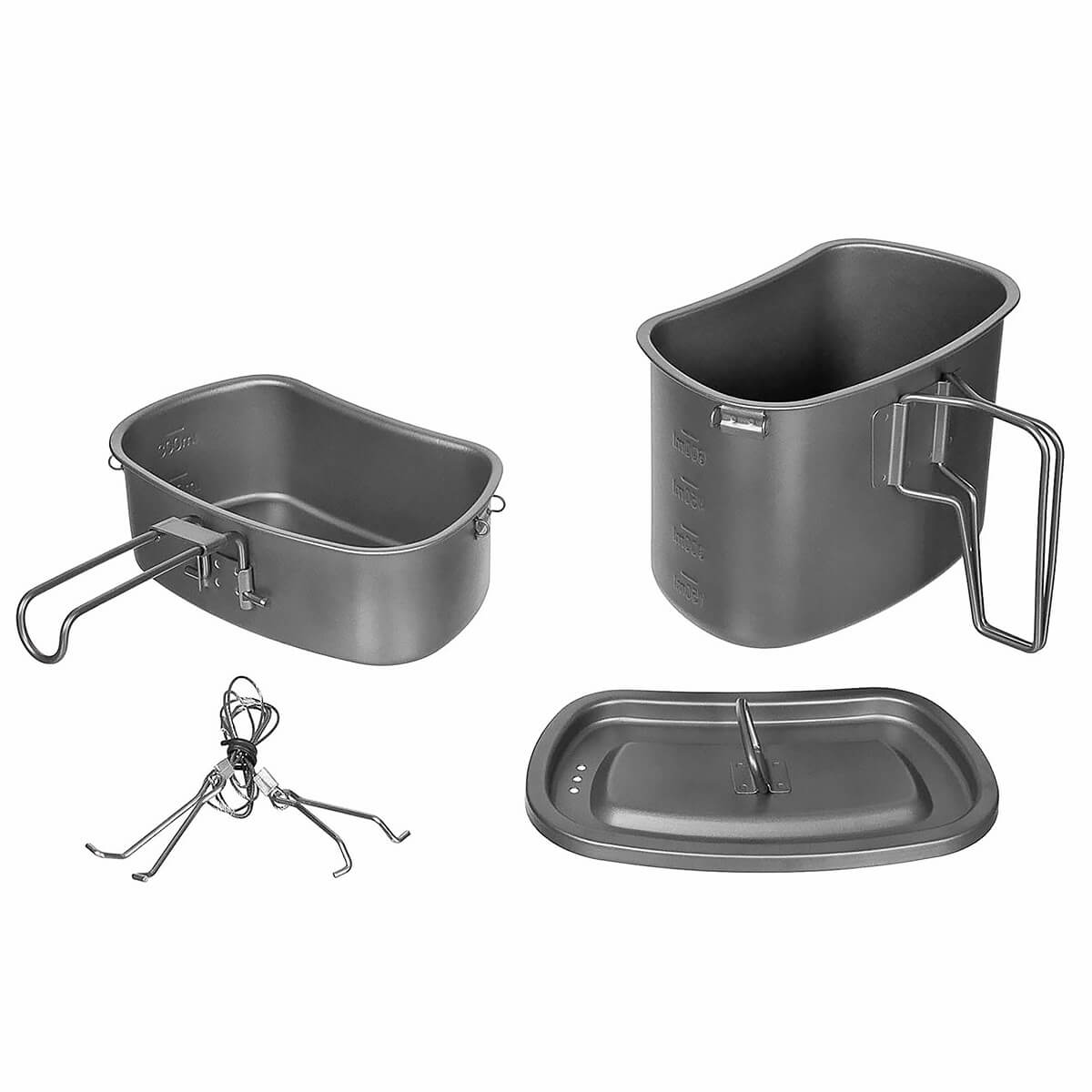 Titan Kochgeschirr 3-teilig