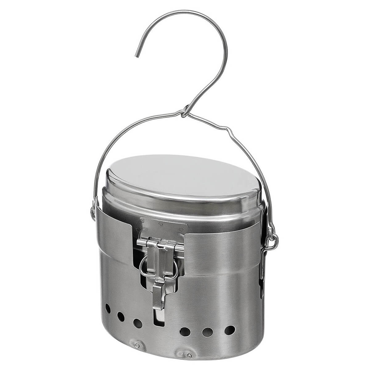 Schwed. Kochset M40 Edelstahl 3-teilig