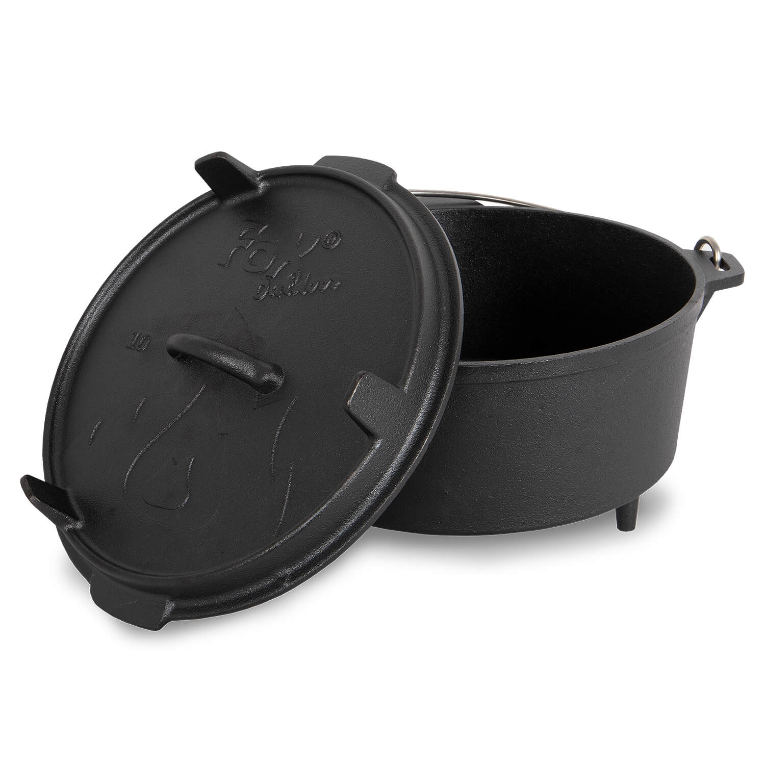Feuertopf Dutch Oven Gusseisen 3.8 Liter