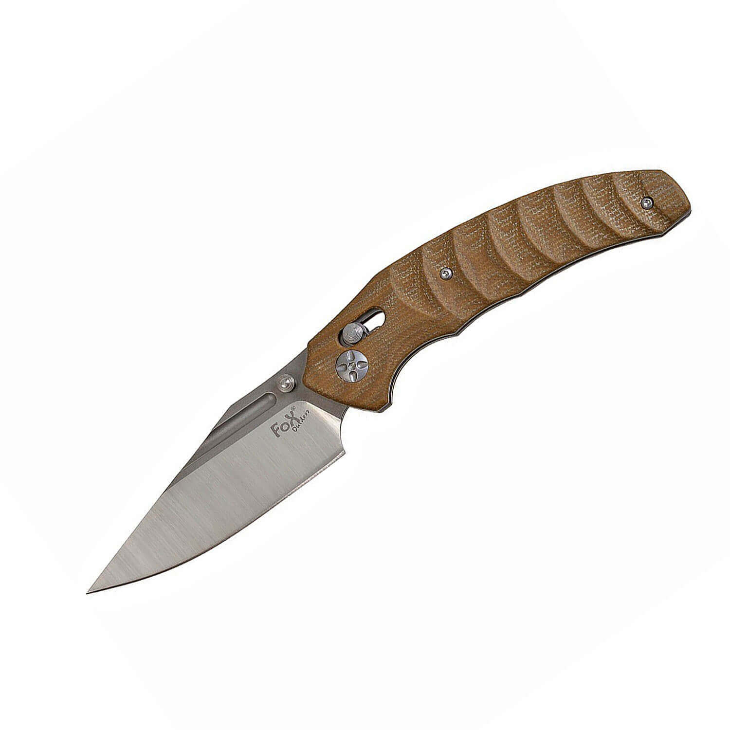 Einhand-Klappmesser m. Micarta-Griff