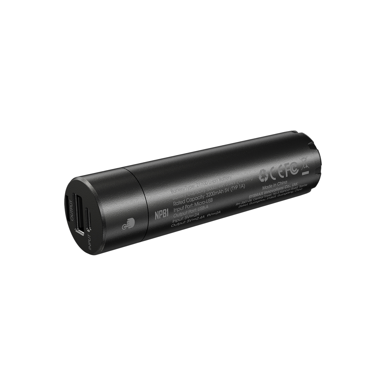 Powerbank NPB1 - 5000mAh - wasserdicht