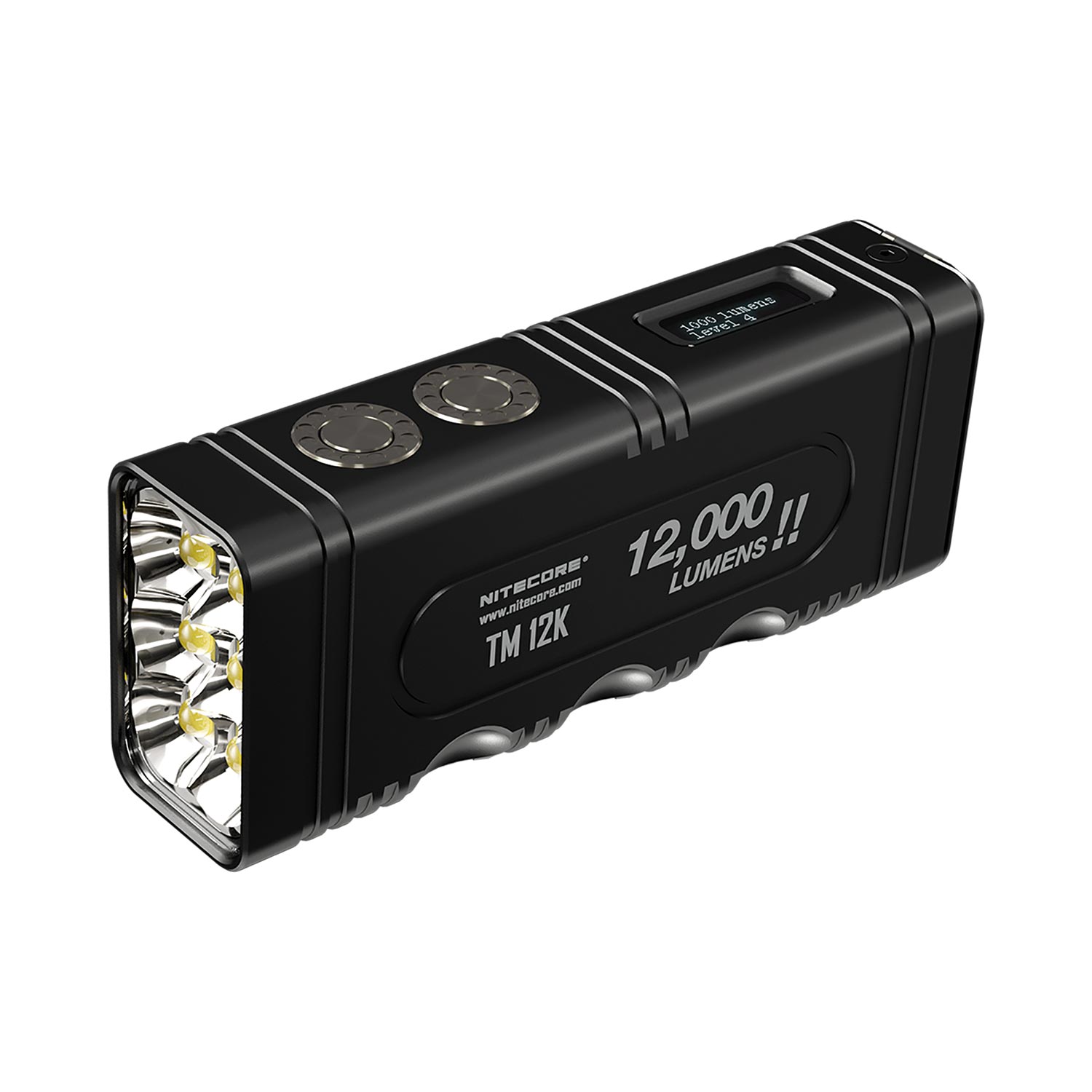 Tactical LED Taschenlampe TM12K