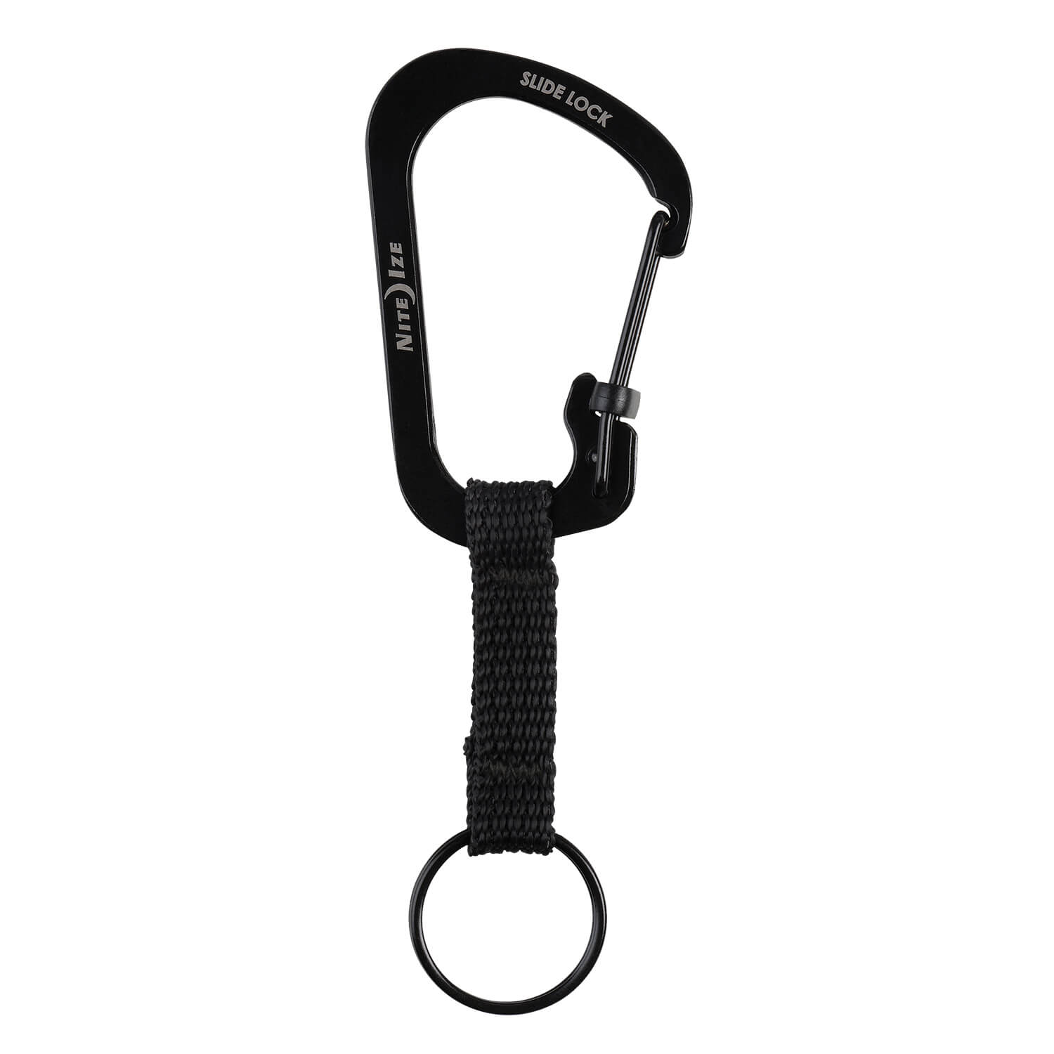 Slide Lock Key Ring Karabiner