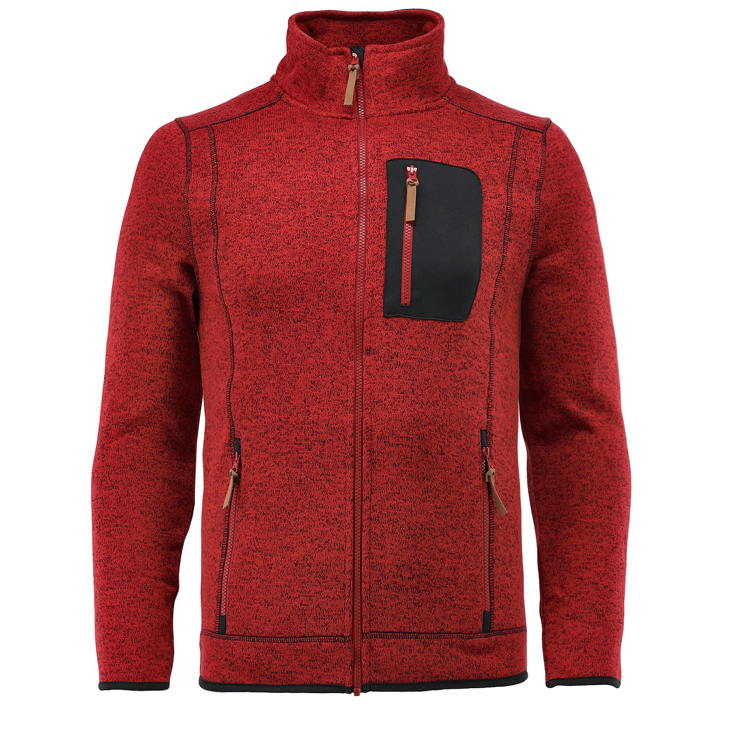 Strickfleece Jacke