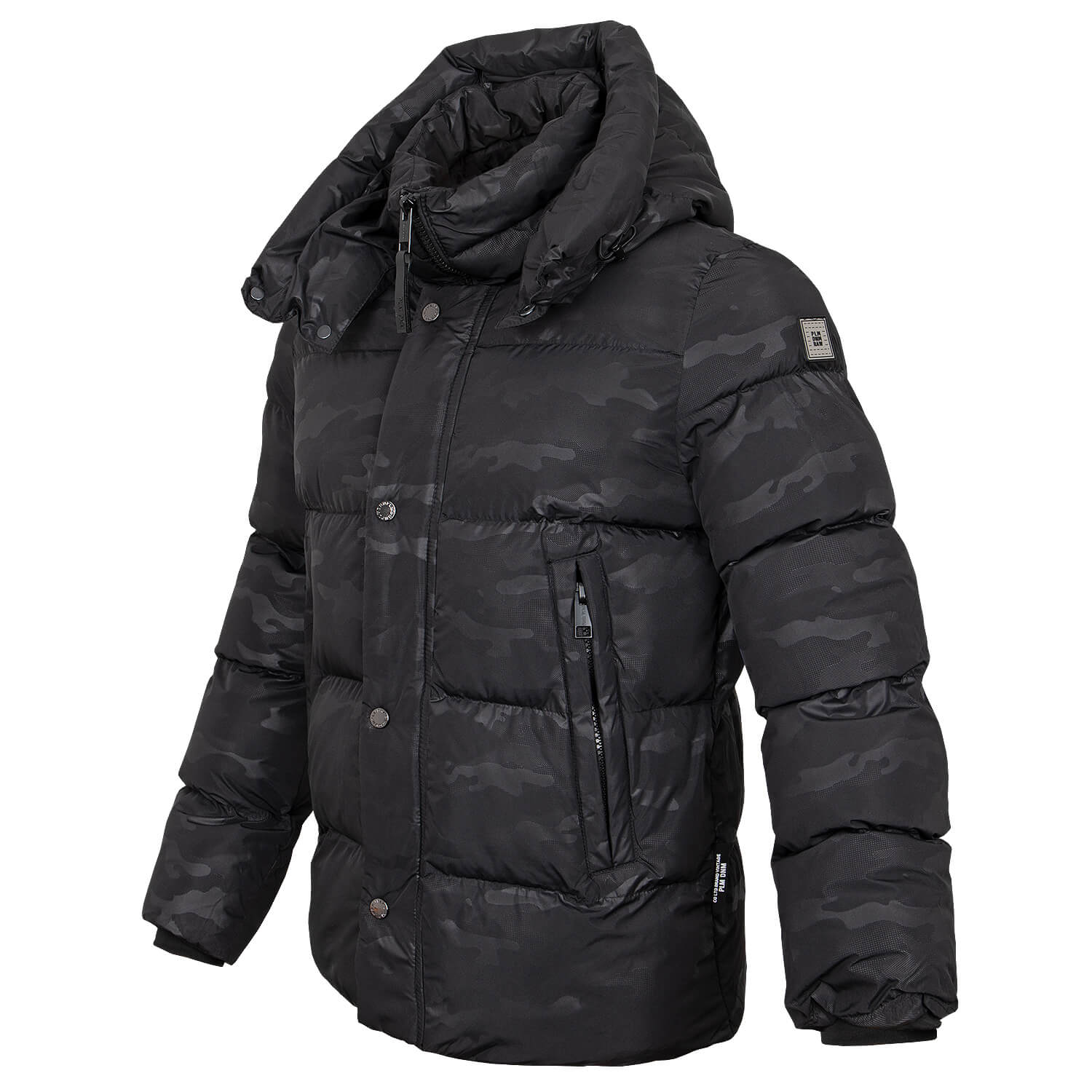 Winterjacke Camo Zip Hood (Sale)