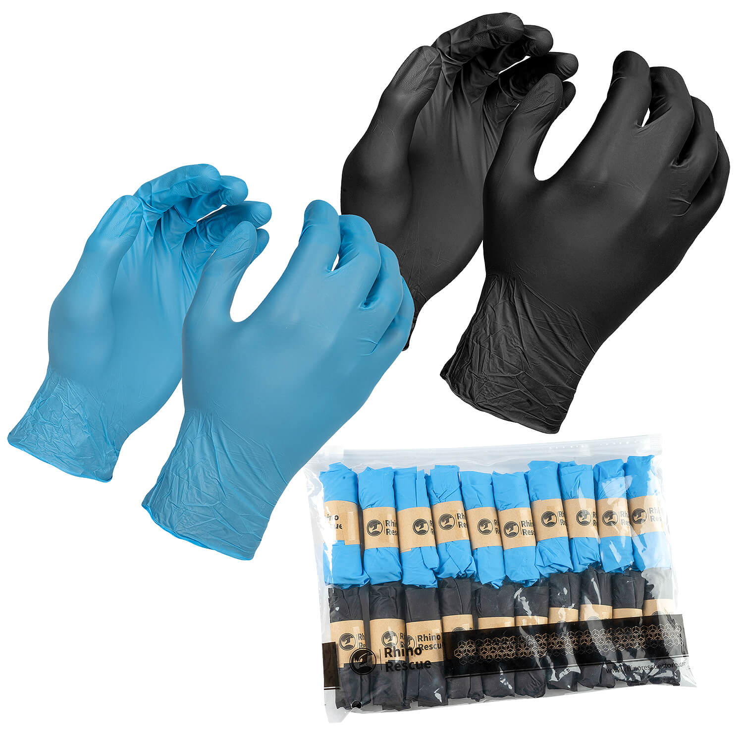Einmalhandschuhe 20 Paar puder- und latexfrei