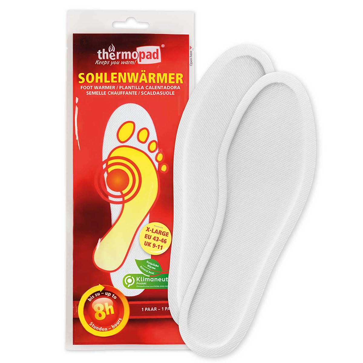 Sohlenwärmer 1 Paar