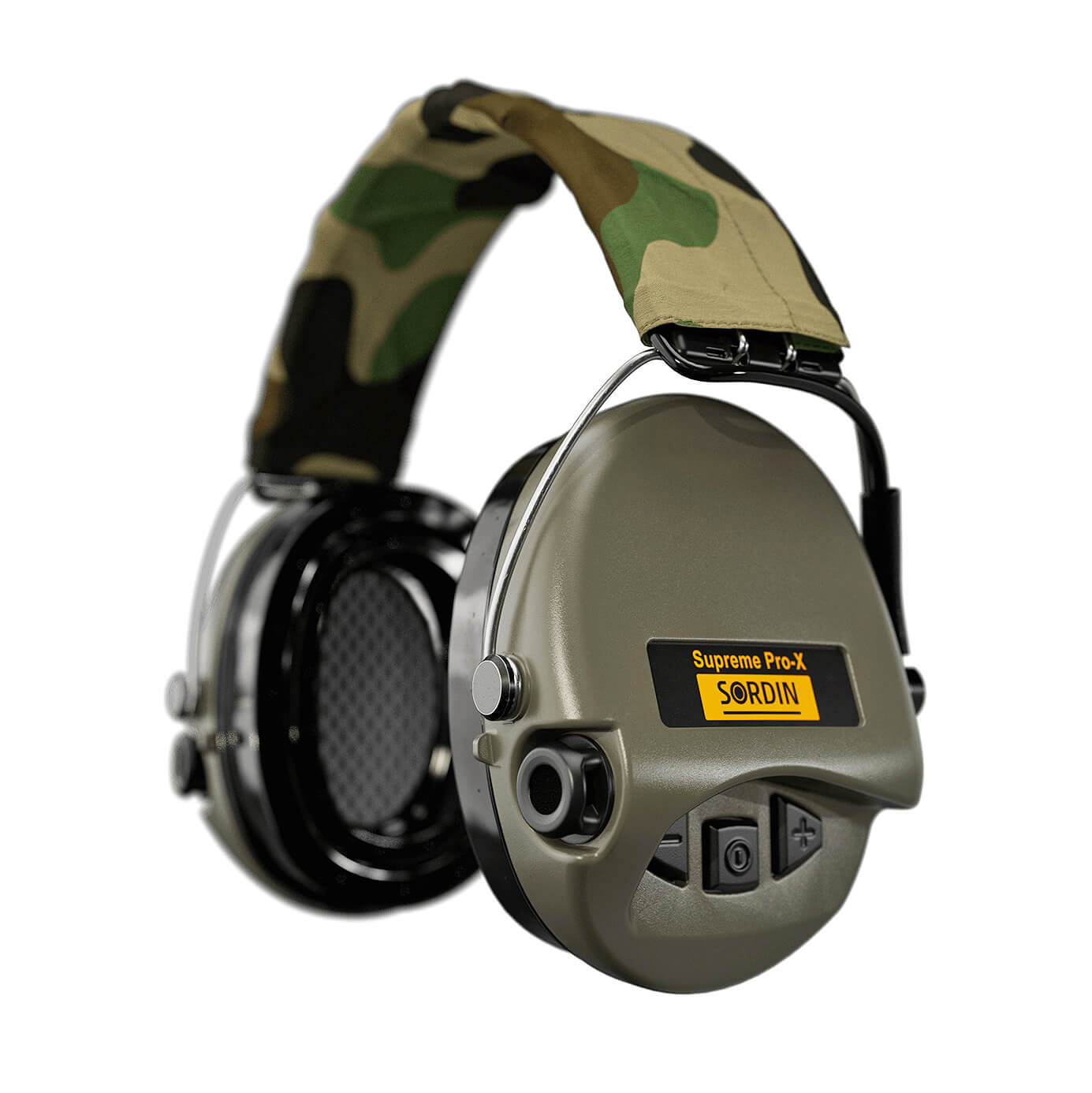 Gehörschutz Supreme Pro-X Camo mit Gelkissen