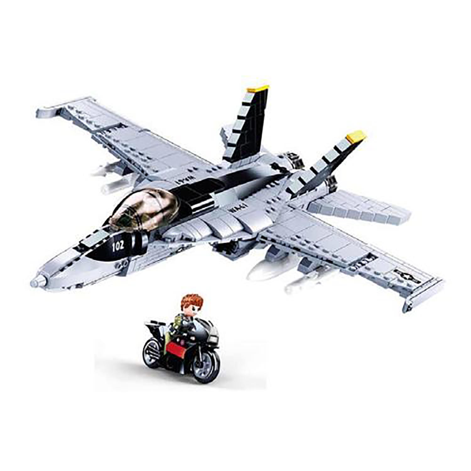 Kampfjet Bumblebee - Bausteine Set M38-B0928 (Sale)