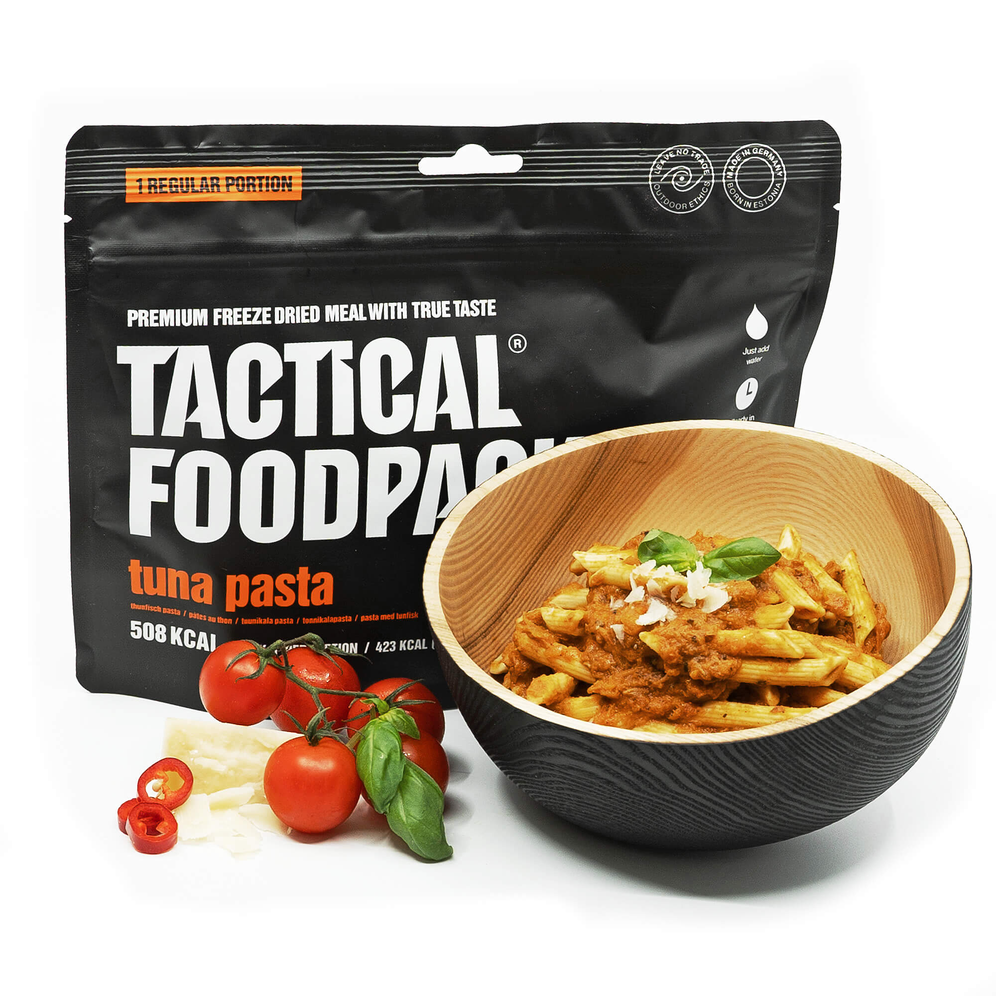 Hauptmahlzeit Thunfisch-Pasta