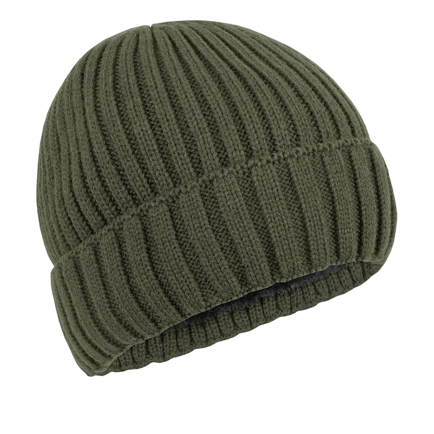 Strickmütze Heavy Knit gefüttert
