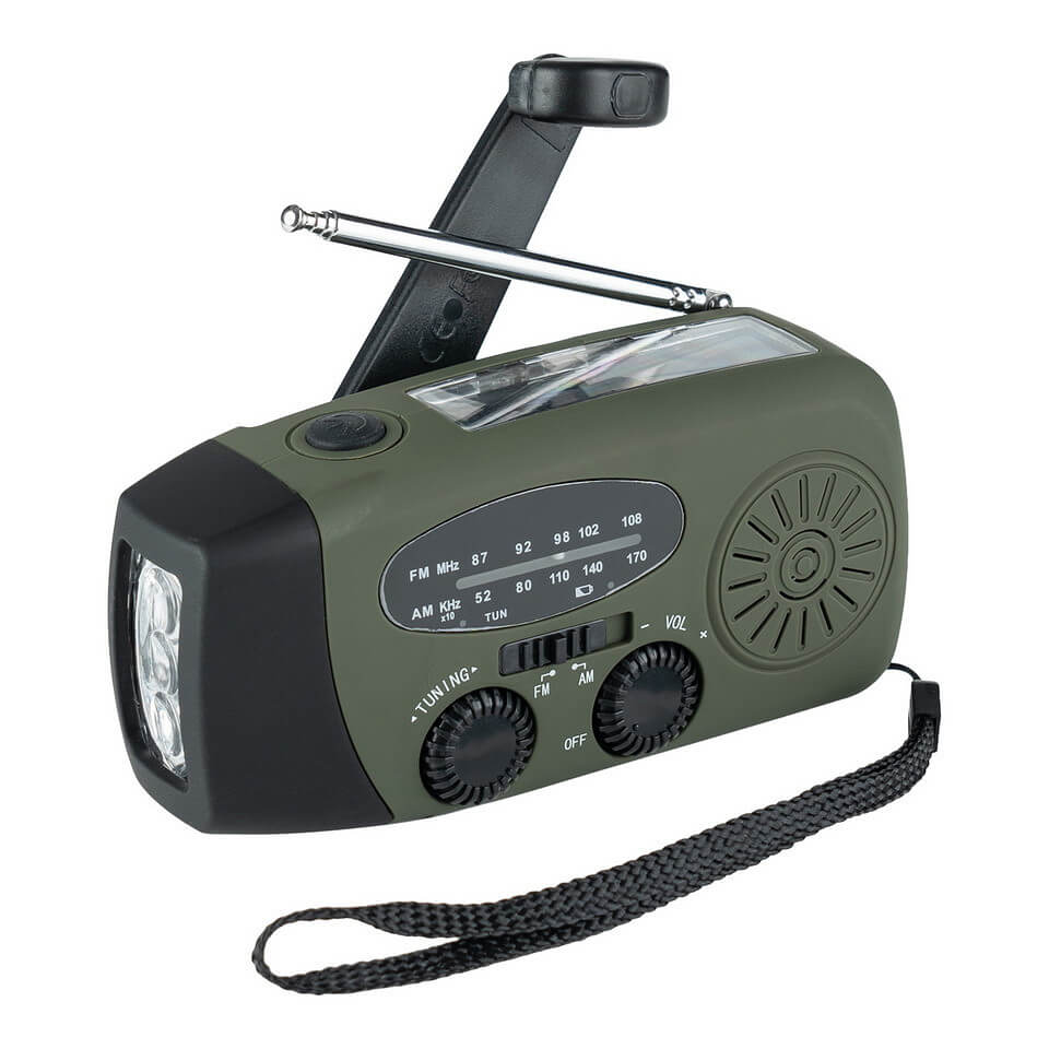 Kurbelradio mit Ladefunktion