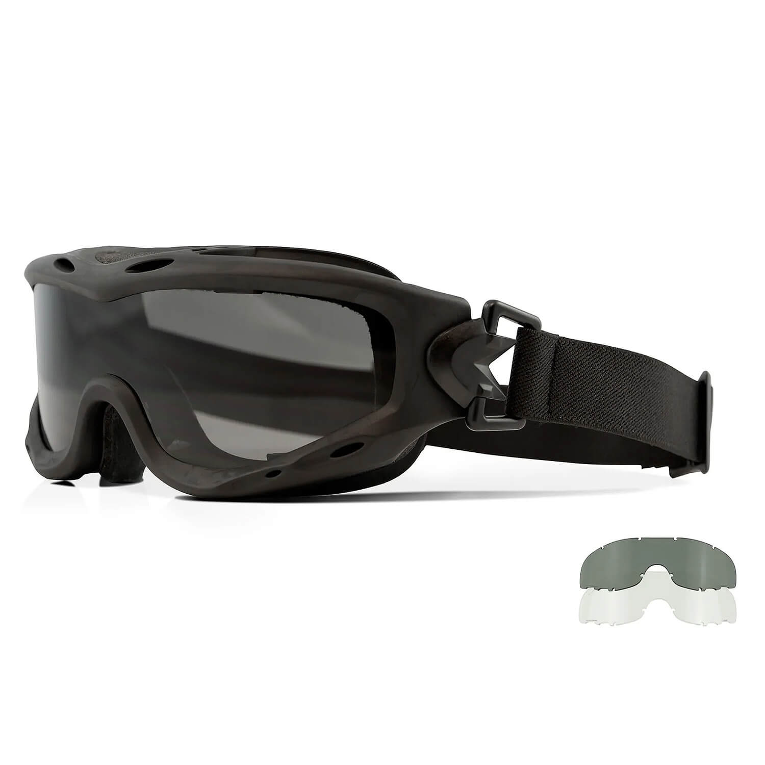 Spear Taktische Brille mit 2 Gläsern