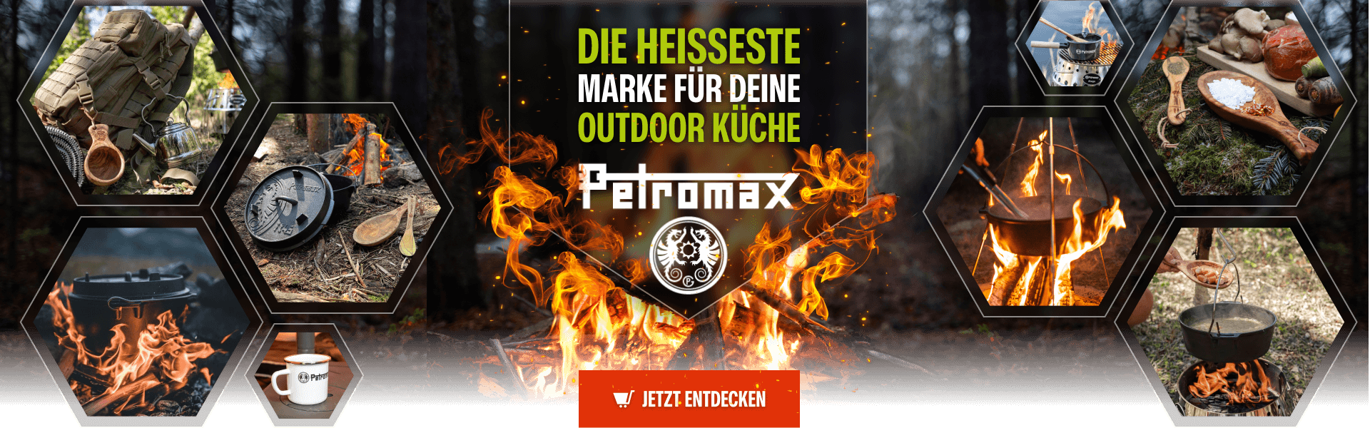 Die heißeste Marke für Outdoor-Kücke - Petromax: jetzt im bw-online-shop bestellen!