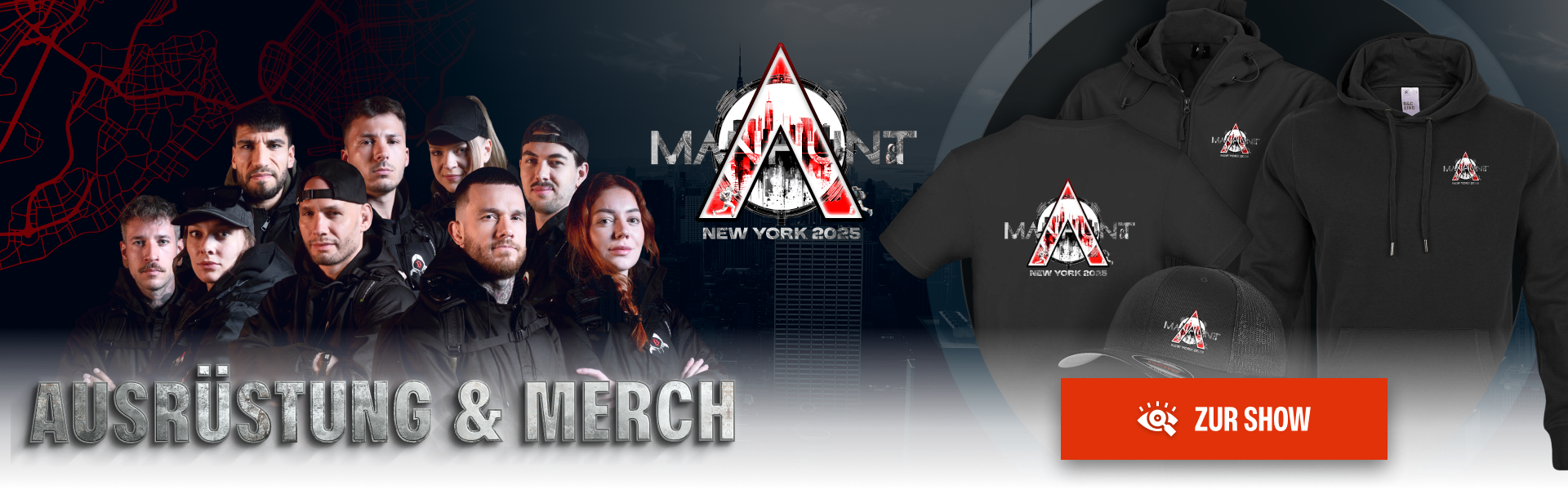 Manhunt: Ausrüstung & Merch im bw-online-shop