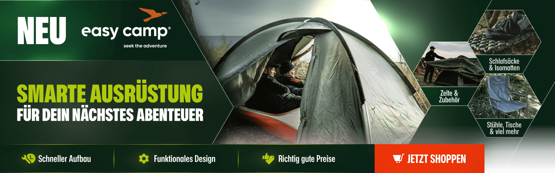 Neu bei bw-online-shop: Easy Camp