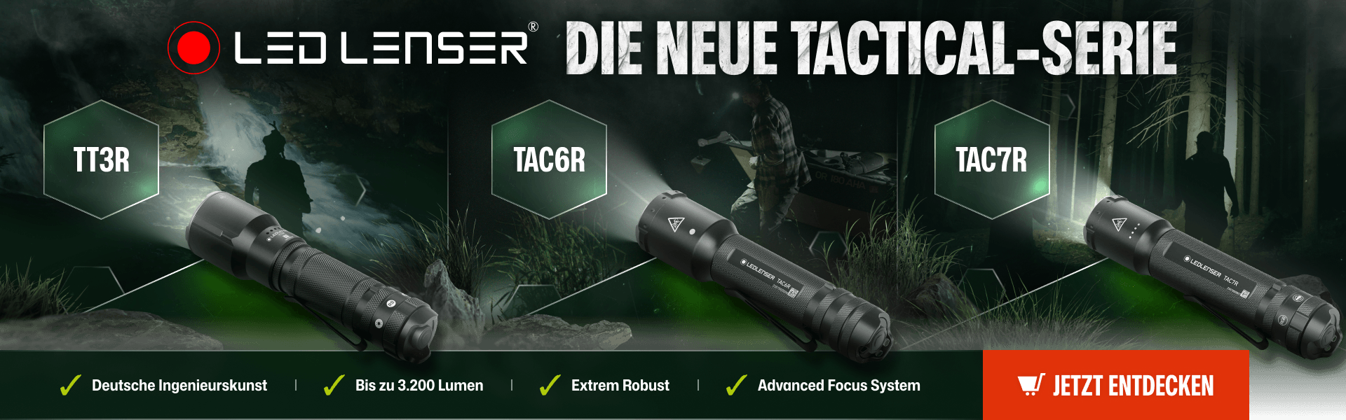 Ledlenser - Neue Tactical Serie