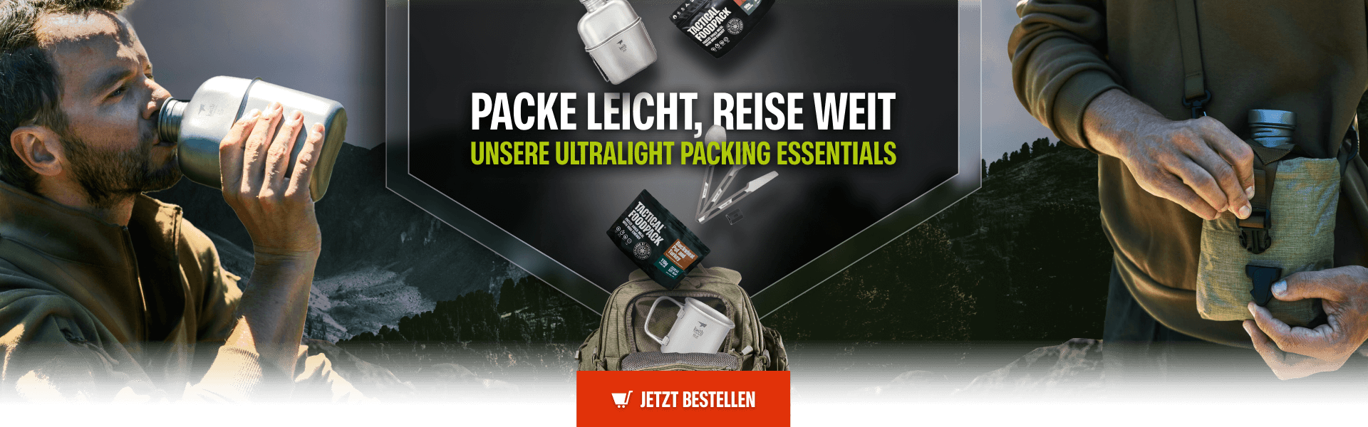 Packe leicht, reise weit: Unsere Ultralight Packing Essentials