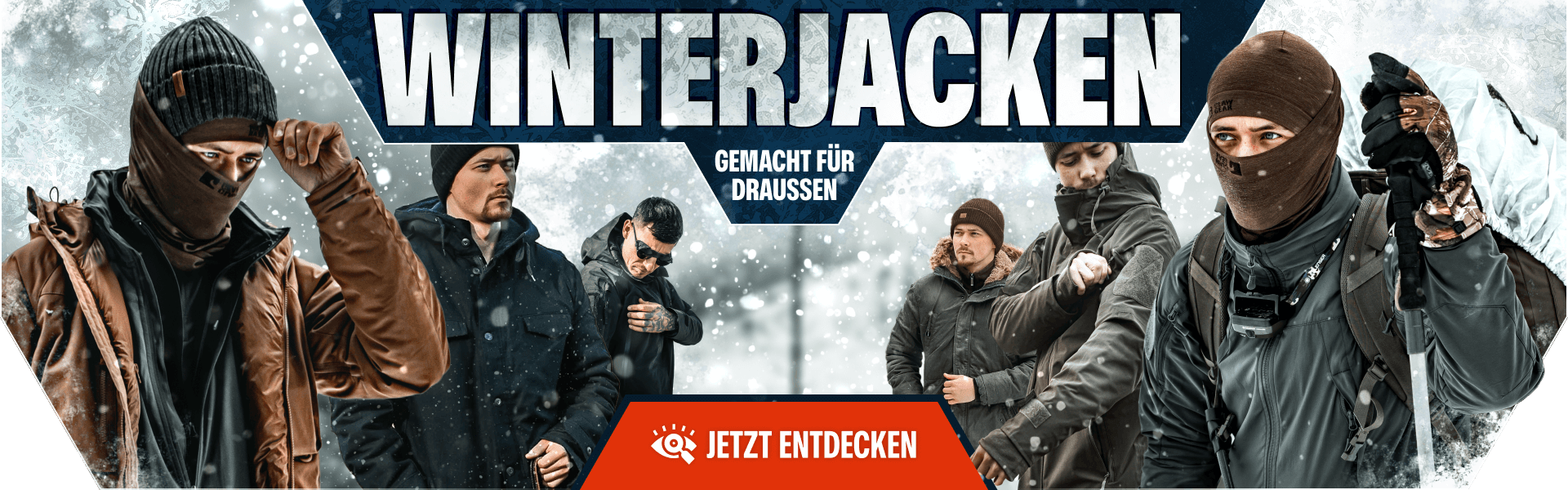 Winterjacken und Parkas