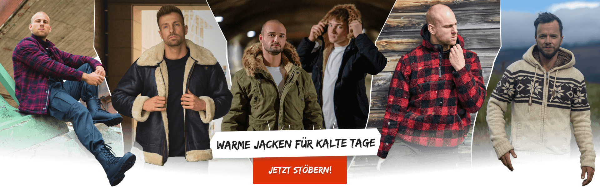 Warme Jacken für kalte Tage | im bw-online-shop