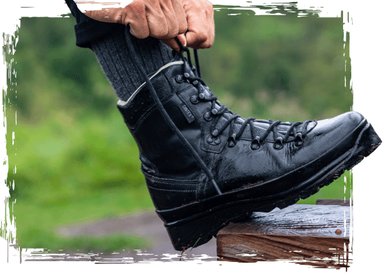 Für den harten Einsatz - Unsere Armee Einsatzstiefel