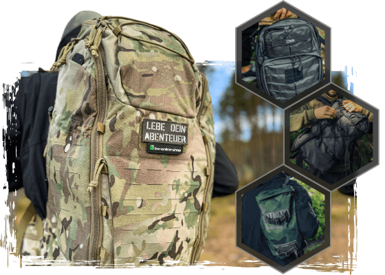 Deine gesamte Tagestour in einem Rucksack